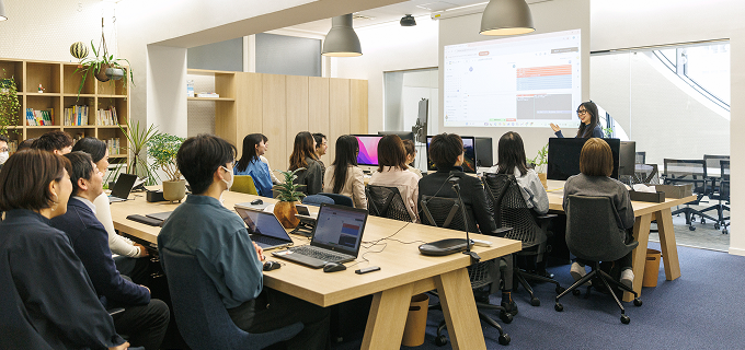コンサルタントの業務風景