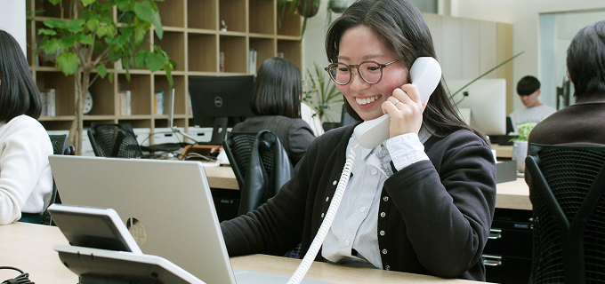 ディレクターの業務風景